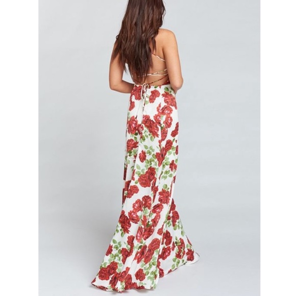 Show Me Your MuMu•Floral Open Back Maxi Dress•NWT - Picture 2 of 6
